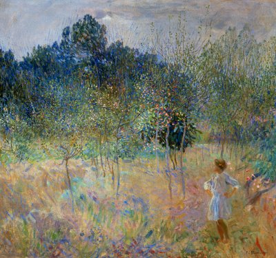 La campagna in fiore, o aprile, 1910 da Plinio Nomellini